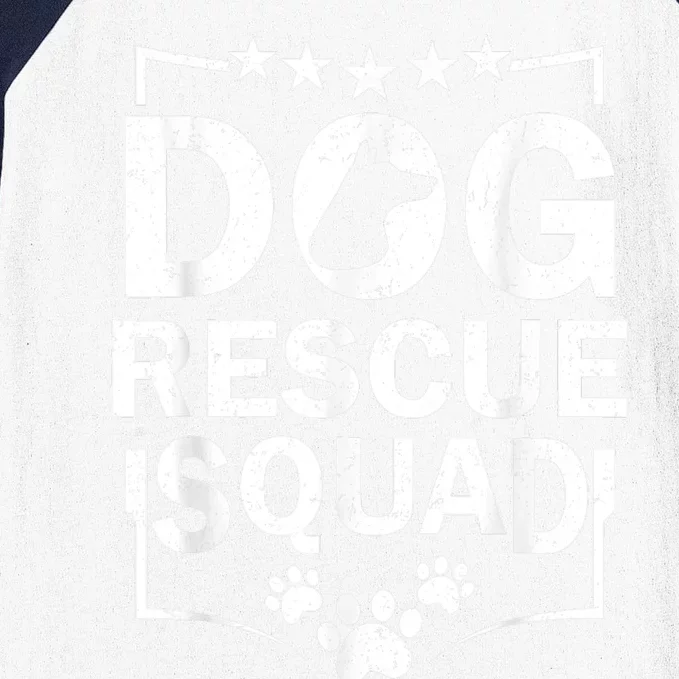 Pet Adoption Dog Adoption Animal Dog Rescue Squad Dog Rescue Baseball Sleeve Shirt