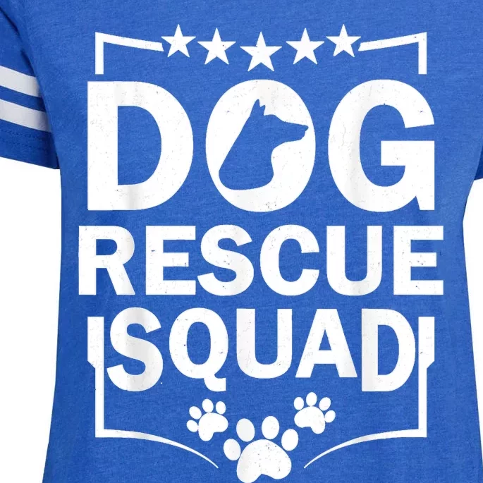 Pet Adoption Dog Adoption Animal Dog Rescue Squad Dog Rescue Enza Ladies Jersey Football T-Shirt