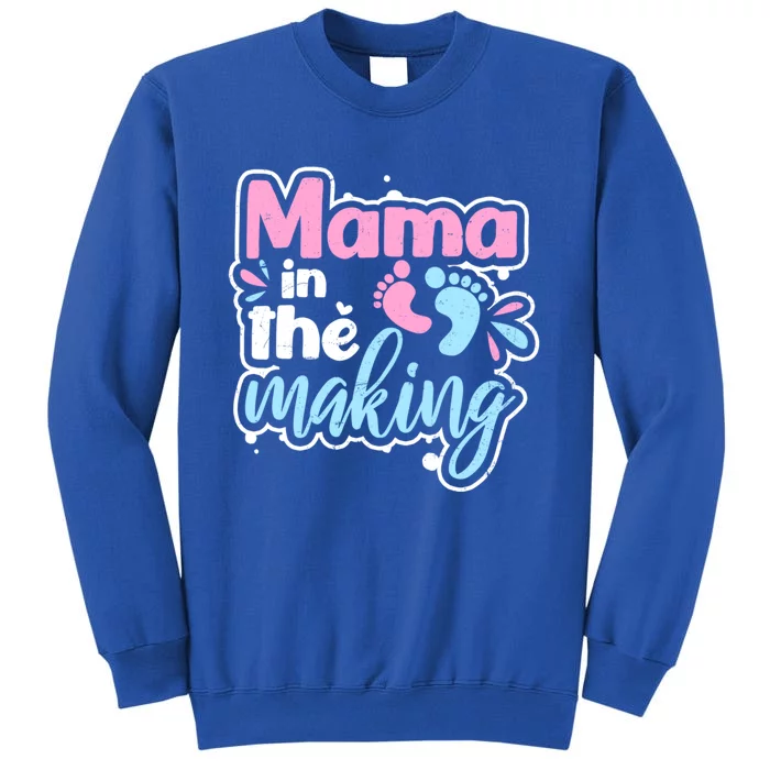 Pregnancy Announcet Design Mama In The Making Gift Funny Gift Sweatshirt