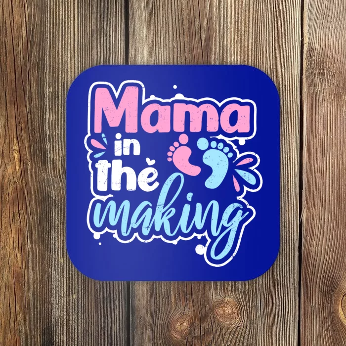 Pregnancy Announcet Design Mama In The Making Gift Funny Gift Coaster