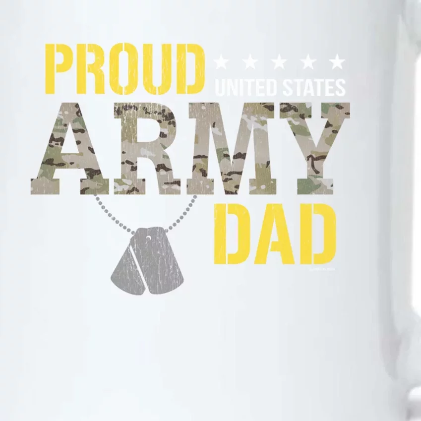 Proud Army Dad Show Your Pride Dad Cool Gift Black Color Changing Mug