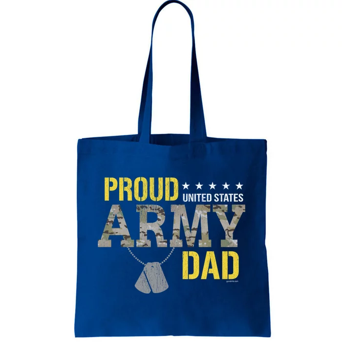 Proud Army Dad Show Your Pride Dad Cool Gift Tote Bag