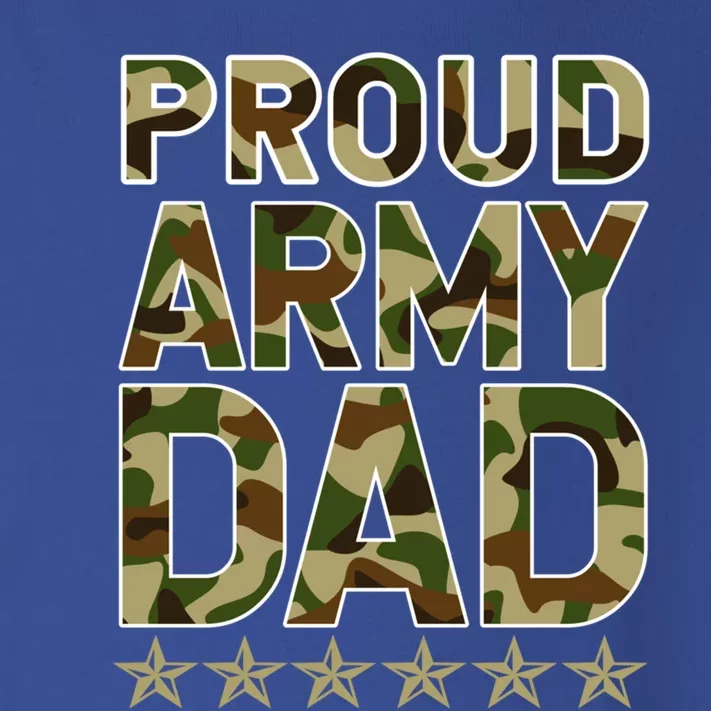 Proud Army Dad Military Hero Stars Great Gift Toddler Long Sleeve Shirt