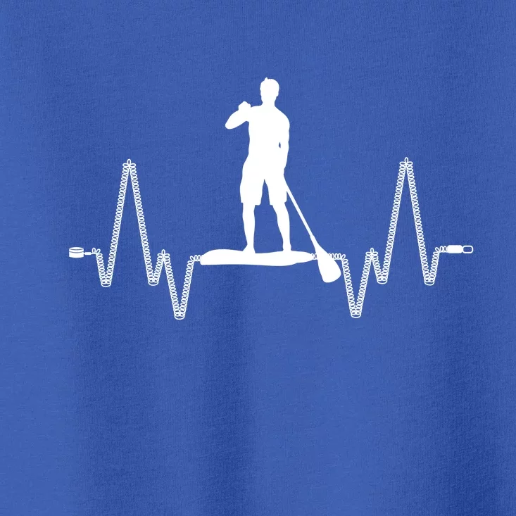 Paddle Board Heartbeat Toddler T-Shirt