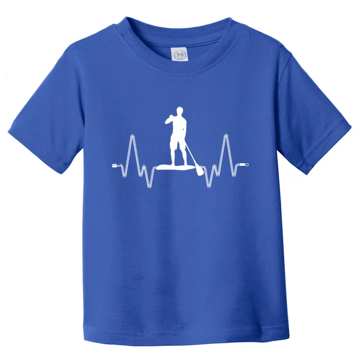 Paddle Board Heartbeat Toddler T-Shirt