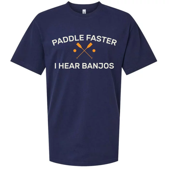 Paddle Faster I Hear Banjos Sueded Cloud Jersey T-Shirt