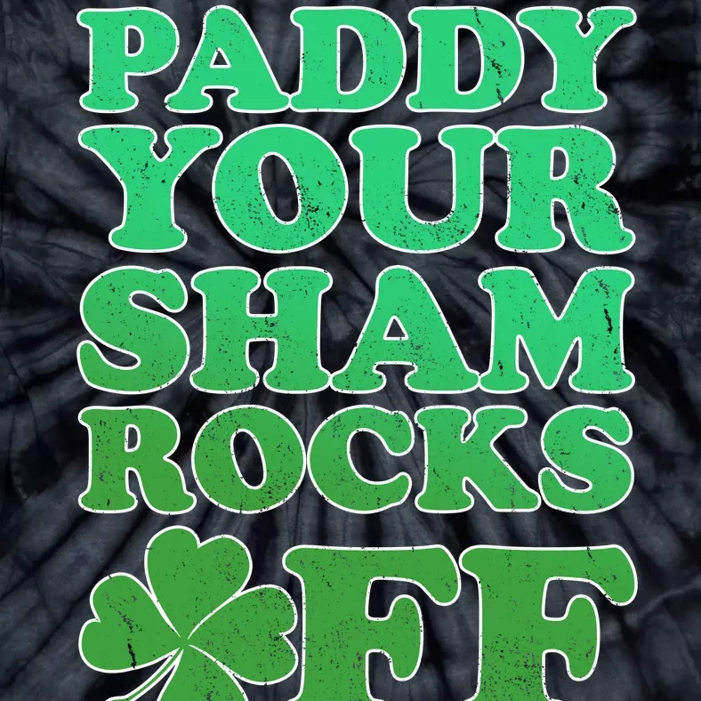 Paddy Your Shamrocks Off Clover Tie-Dye T-Shirt