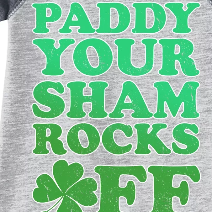 Paddy Your Shamrocks Off Clover Infant Baby Jersey Bodysuit