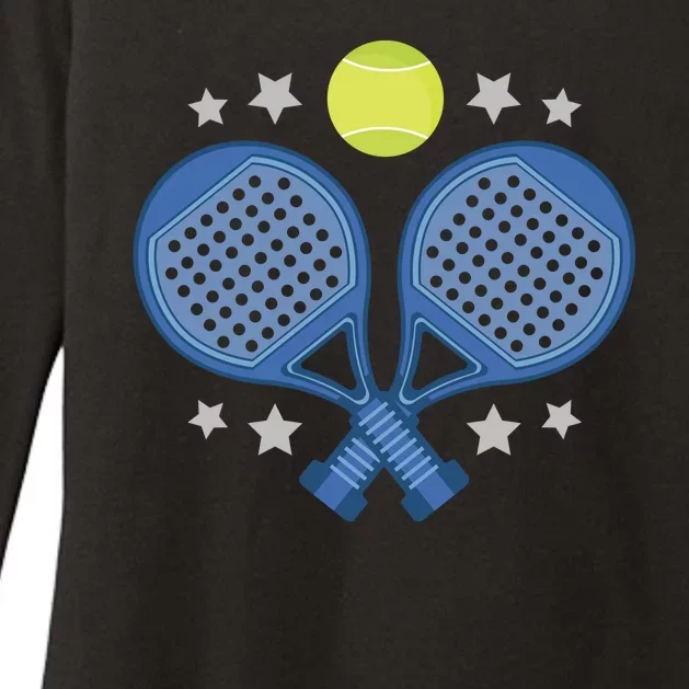 Padel Rackets Womens CVC Long Sleeve Shirt