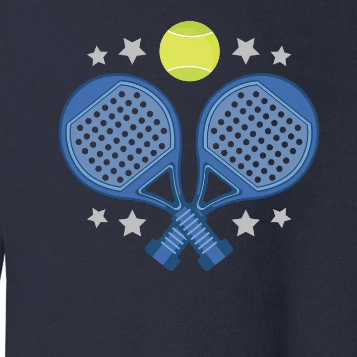 Padel Rackets Toddler Sweatshirt