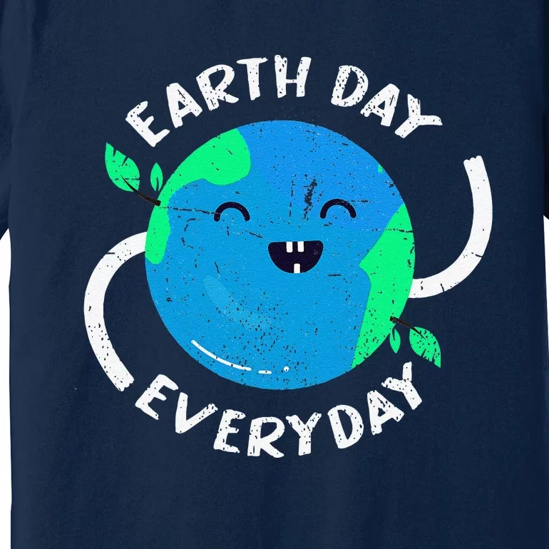 Planet Anniversary Earth Day Everyday Funny Earth Day Premium T-Shirt