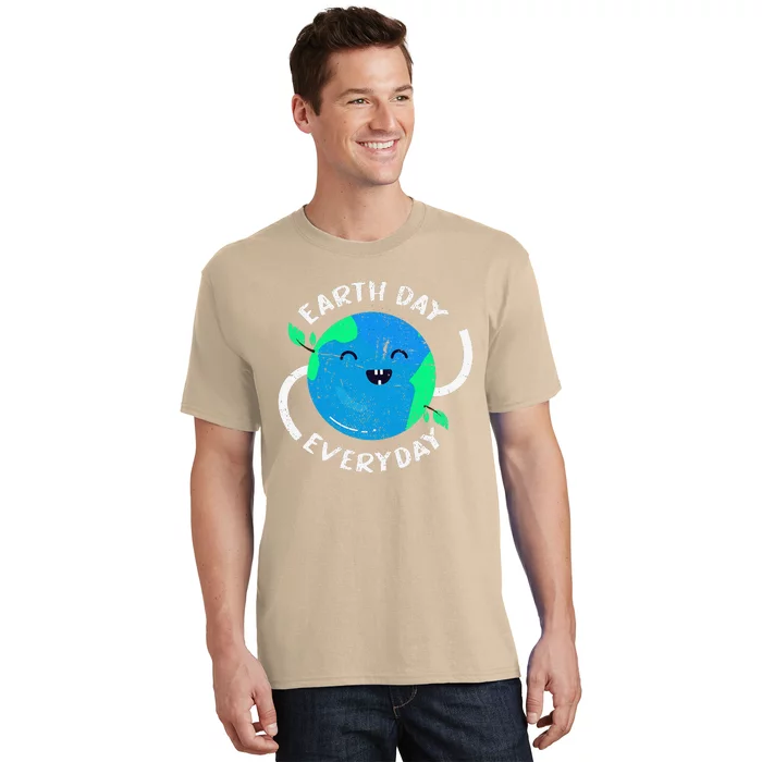 Planet Anniversary Earth Day Everyday Funny Earth Day T-Shirt