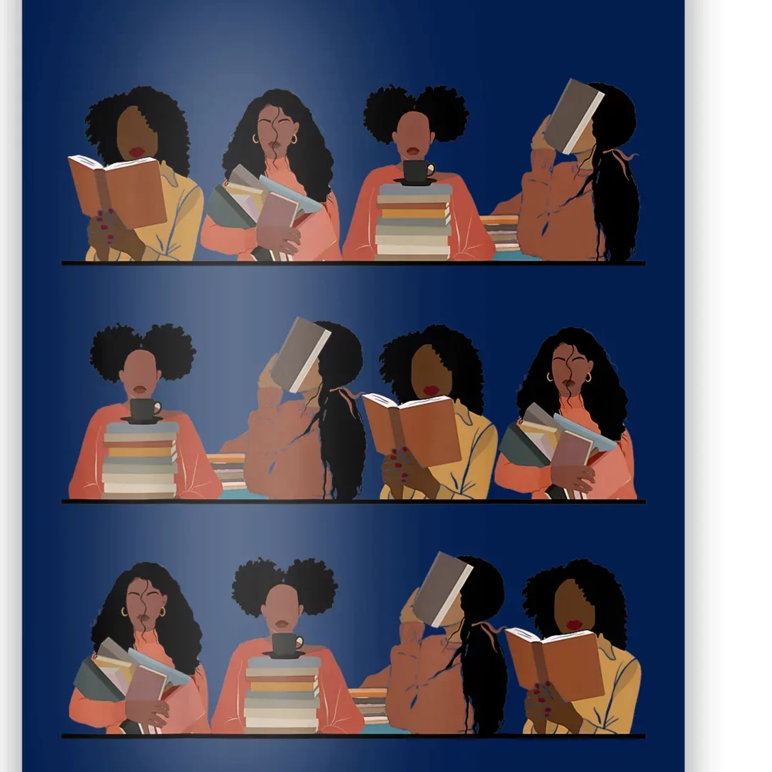 Pretty And Educated Black Women Read African American BHM Poster