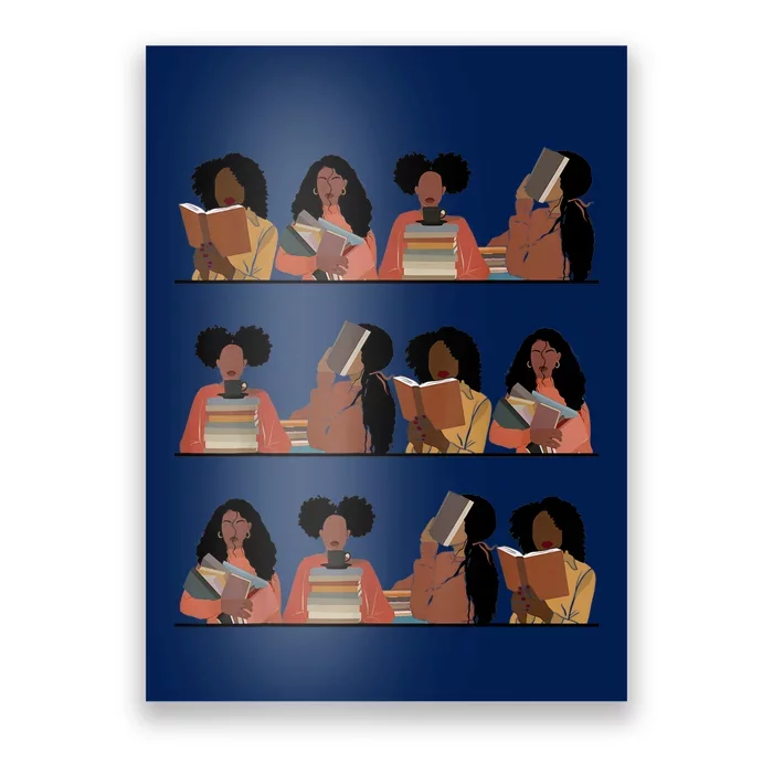 Pretty And Educated Black Women Read African American BHM Poster