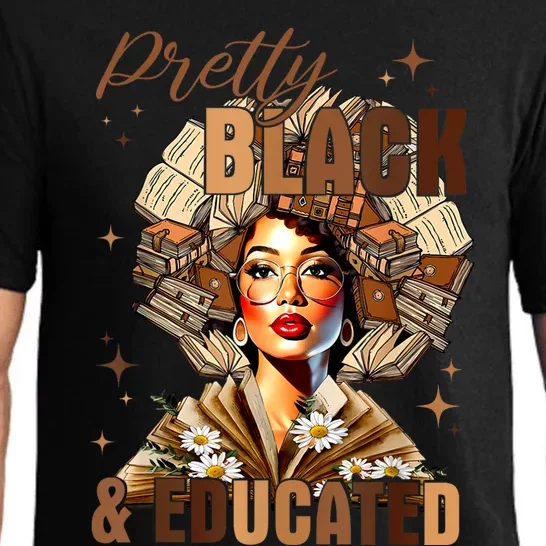 Pretty And Educated Black Women Teacher Black History Month Pajama Set