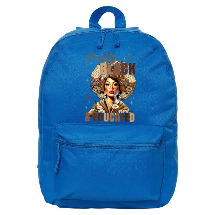 Pretty And Educated Black Women Teacher Black History Month 16 in Basic Backpack