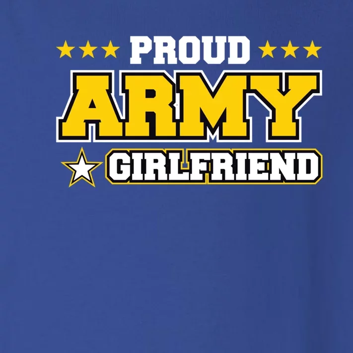 Proud Army Friend Us Military Friend Family Cool Gift Toddler Long Sleeve Shirt