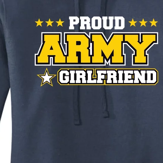 Proud Army Friend Us Military Friend Family Cool Gift Women's Pullover Hoodie