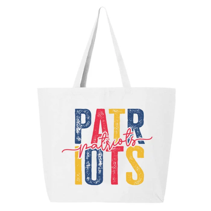 Patriots American Football Team 25L Jumbo Tote