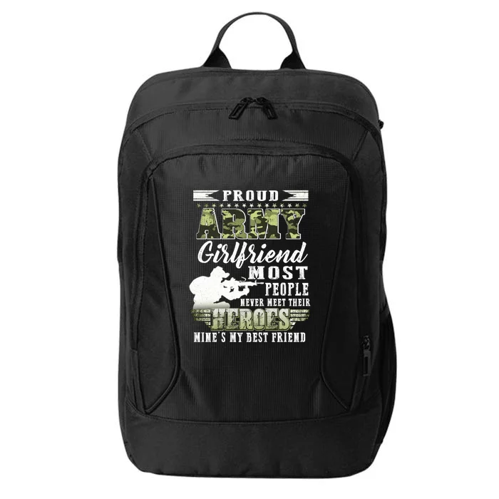 Proud Army Friend Most People Funny Gift City Backpack