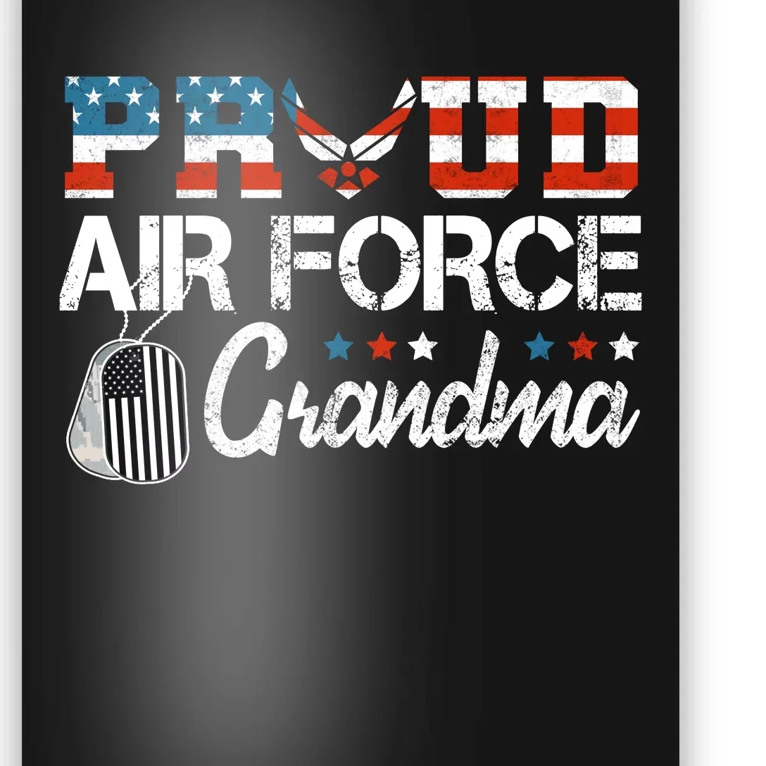 Proud Air Force Grandma US Air Force Military Poster