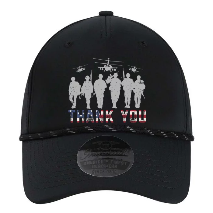 Patriotic American Flag Thank You Solders Memorial Veteran Gift Performance The Dyno Cap