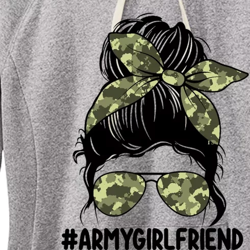 Proud Army Friend Tee For Army Wives Army Gift Women's Fleece Hoodie