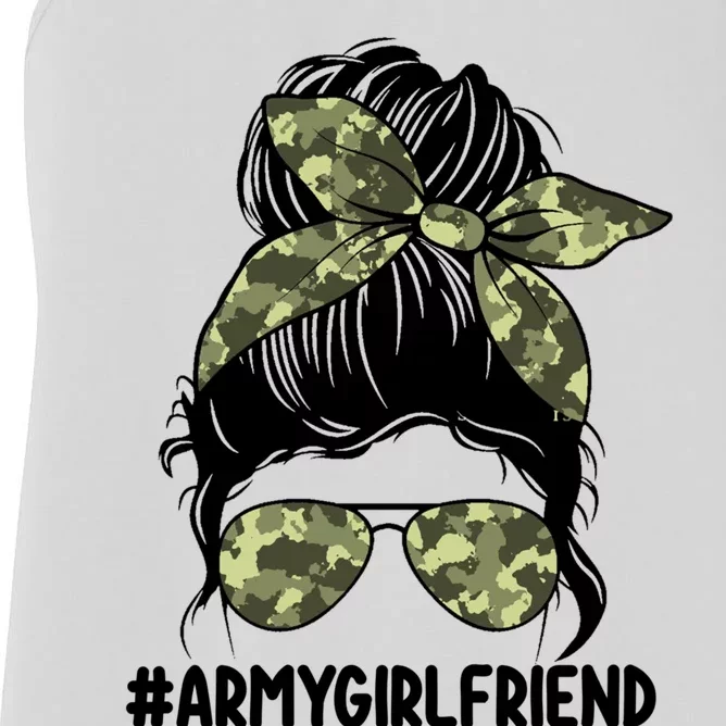 Proud Army Friend Tee For Army Wives Army Gift Women's Racerback Tank