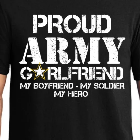 Proud Army Friend Gift Military Friend My Hero Pajama Set