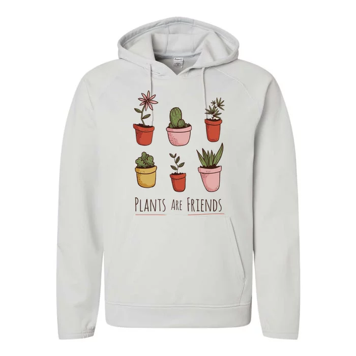 Plants Are Friends Performance Fleece Hoodie