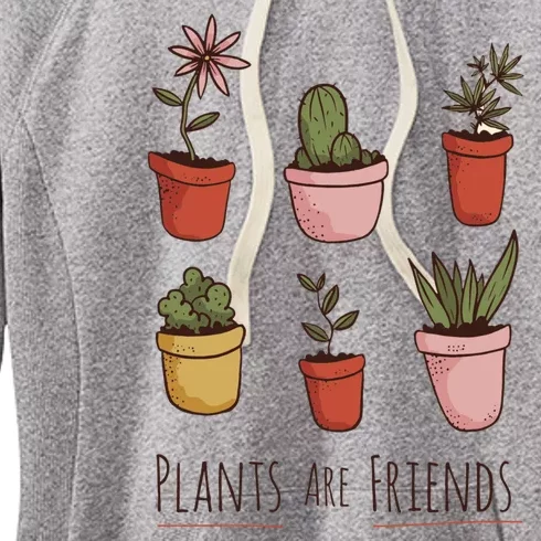 Plants Are Friends Women's Fleece Hoodie