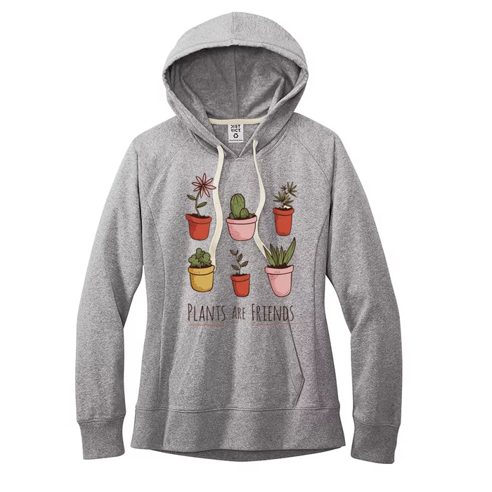 Plants Are Friends Women's Fleece Hoodie