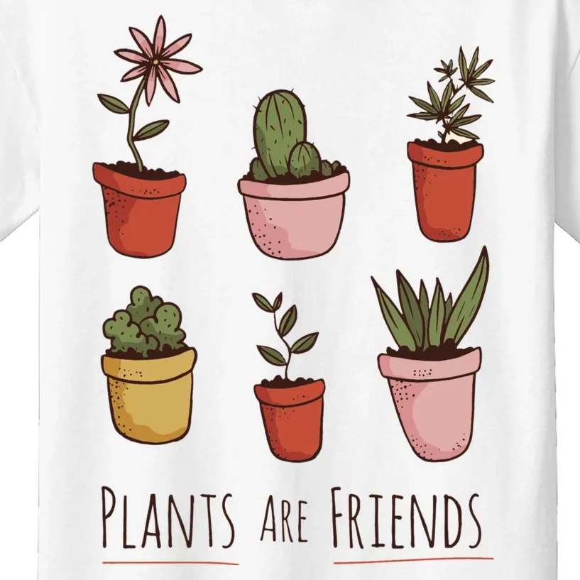 Plants Are Friends Kids T-Shirt