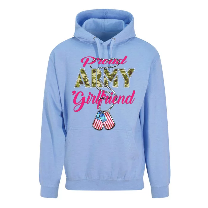 Proud Army Friend Us Flag Dog Tags Pride Military Lovers Gift Unisex Surf Hoodie