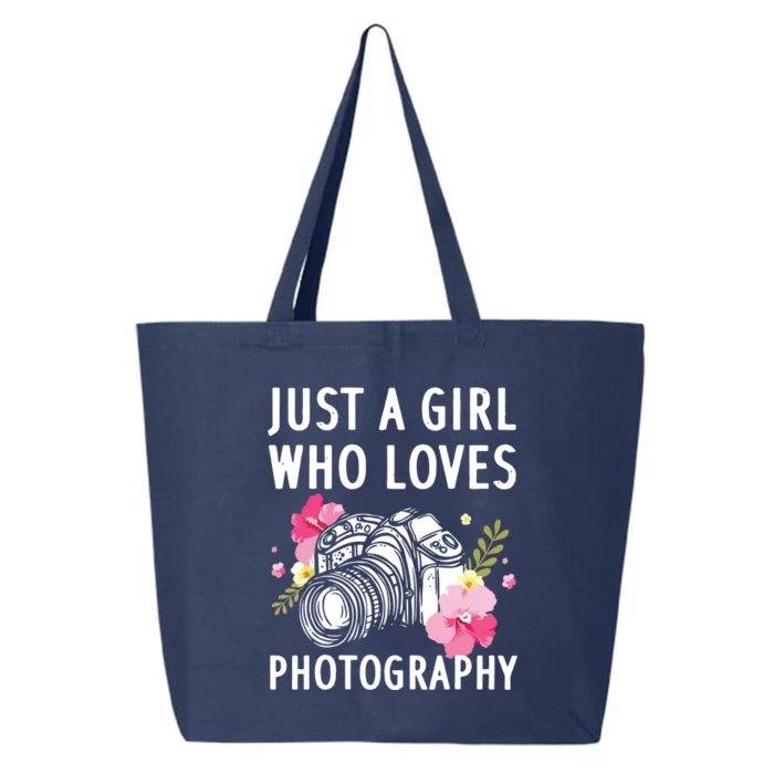 Photography Art For Women Girl Photographer Camera Lovers 25L Jumbo Tote