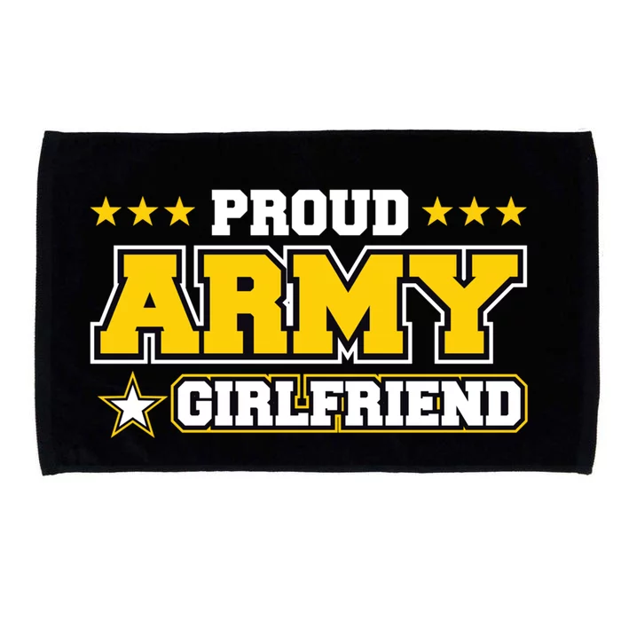 Proud Army Friend Us Military Friend Family Gift Microfiber Hand Towel