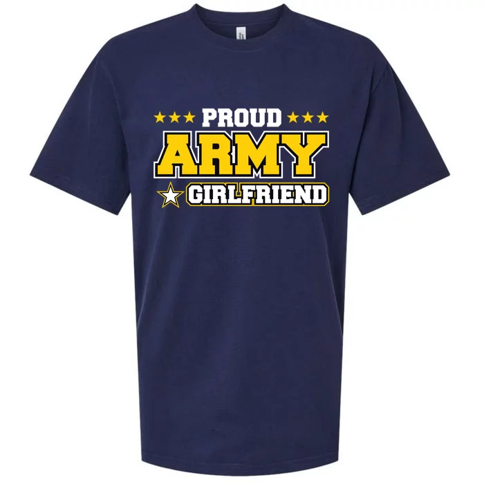 Proud Army Friend Us Military Friend Family Gift Sueded Cloud Jersey T-Shirt