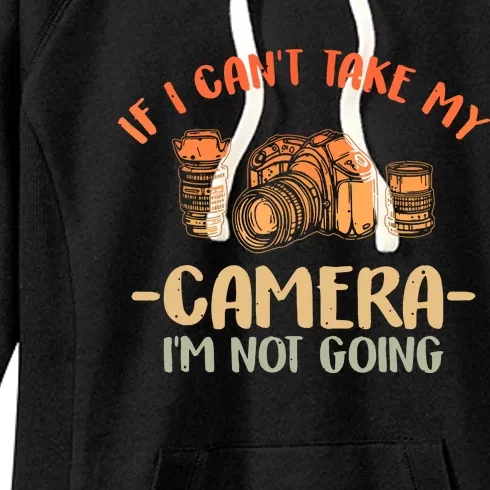 Photography Art For Women Camera Lover Photographer Women's Fleece Hoodie