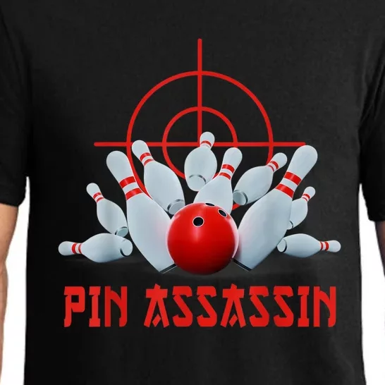 Pin Assassin Funny Bowling Pajama Set