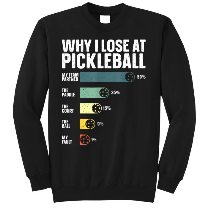 Pickleball Art For Women Pickleball Plaryer Pickleball Tall Sweatshirt