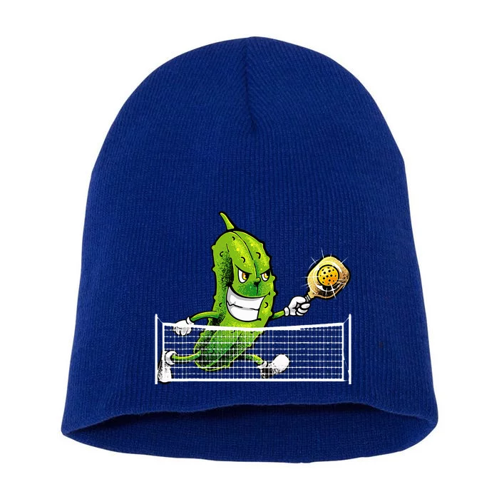 Pickleball Art For Women Pickle Ball Short Acrylic Beanie