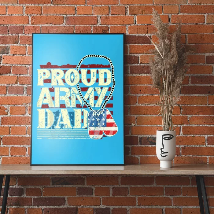 Proud Army Father Proud Daddy Army Daddy Poster