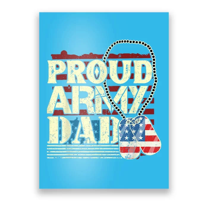 Proud Army Father Proud Daddy Army Daddy Poster