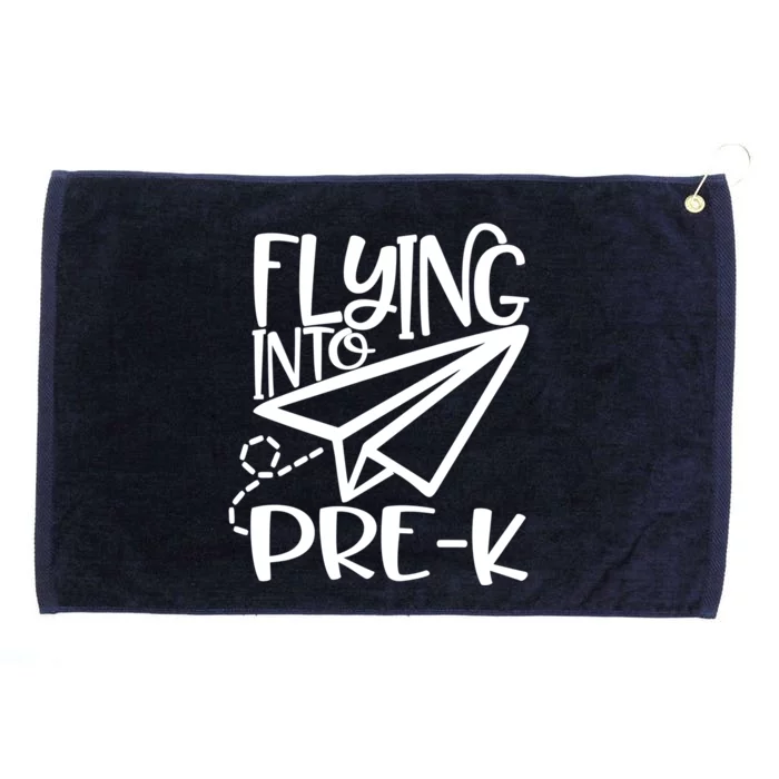 Paper Airplane Flying Into Pregiftk Gift Grommeted Golf Towel