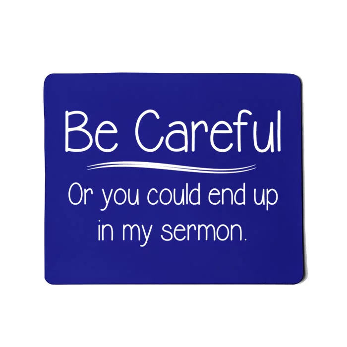 Pastor Appreciation Funny Gift Meaningful Gift Funny Gift For Clergy Minister Gr Mousepad