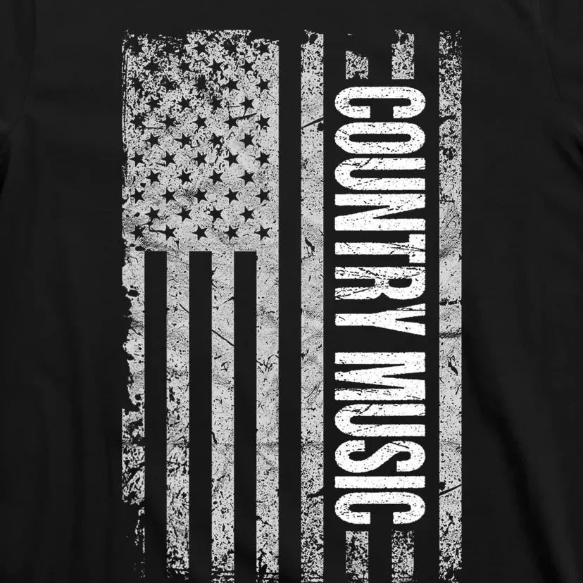 Proud American Flag Country Music Deep South T-Shirt