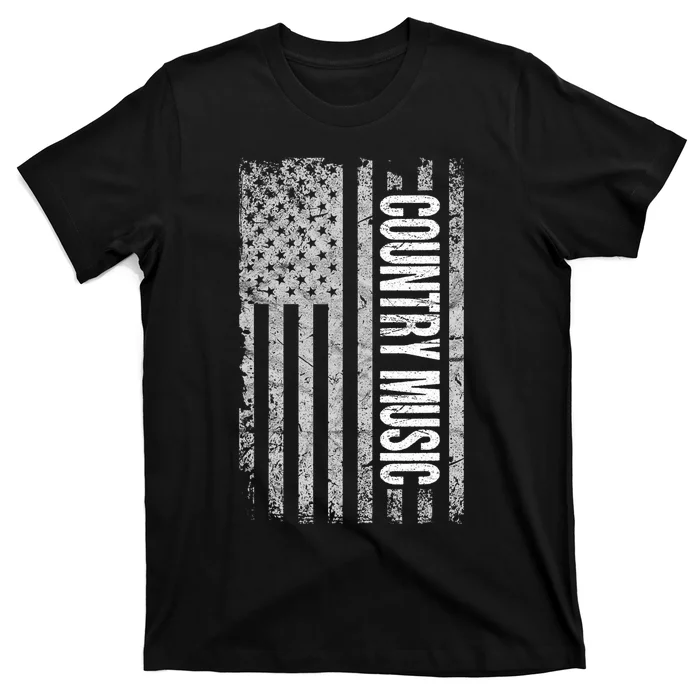 Proud American Flag Country Music Deep South T-Shirt