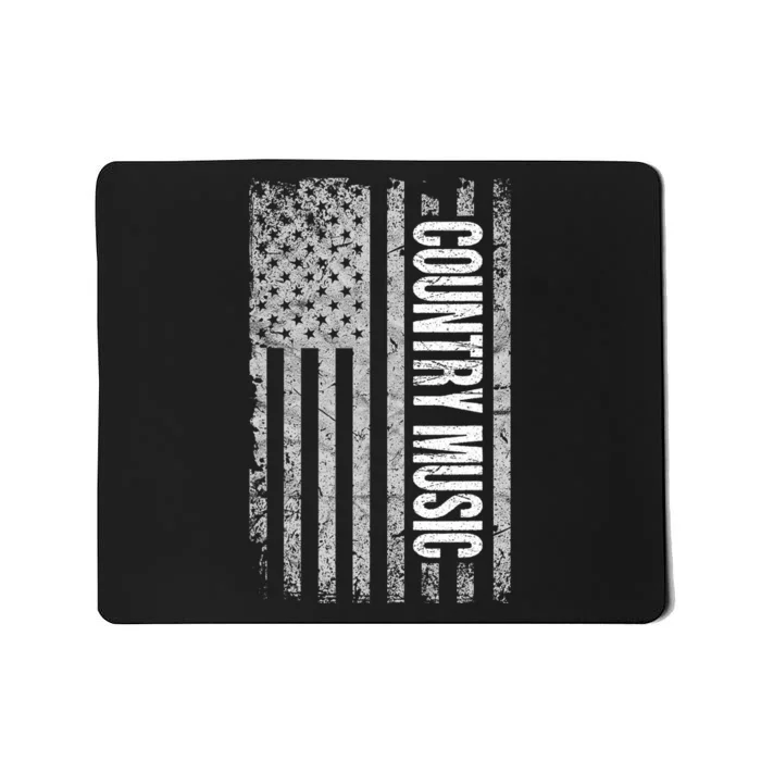 Proud American Flag Country Music Deep South Mousepad