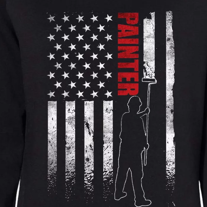 Painter Apparel Fathers Day American Painter House Painter Womens California Wash Sweatshirt