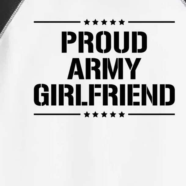 Proud Army Friend Gift Cute Gift Toddler Fine Jersey T-Shirt